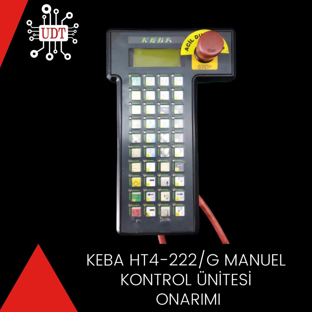 KEBA HT4-222-G Manuel Kontrol Ünitesi Onarımı,UDT Digiline Teknik Onarım Ekibi tarafından yapılm