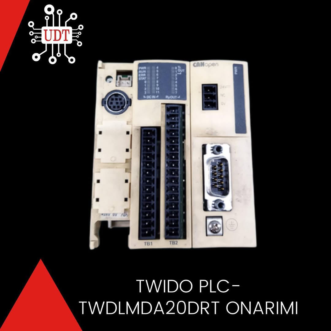 twido plc- twdlmda29drt onarımı