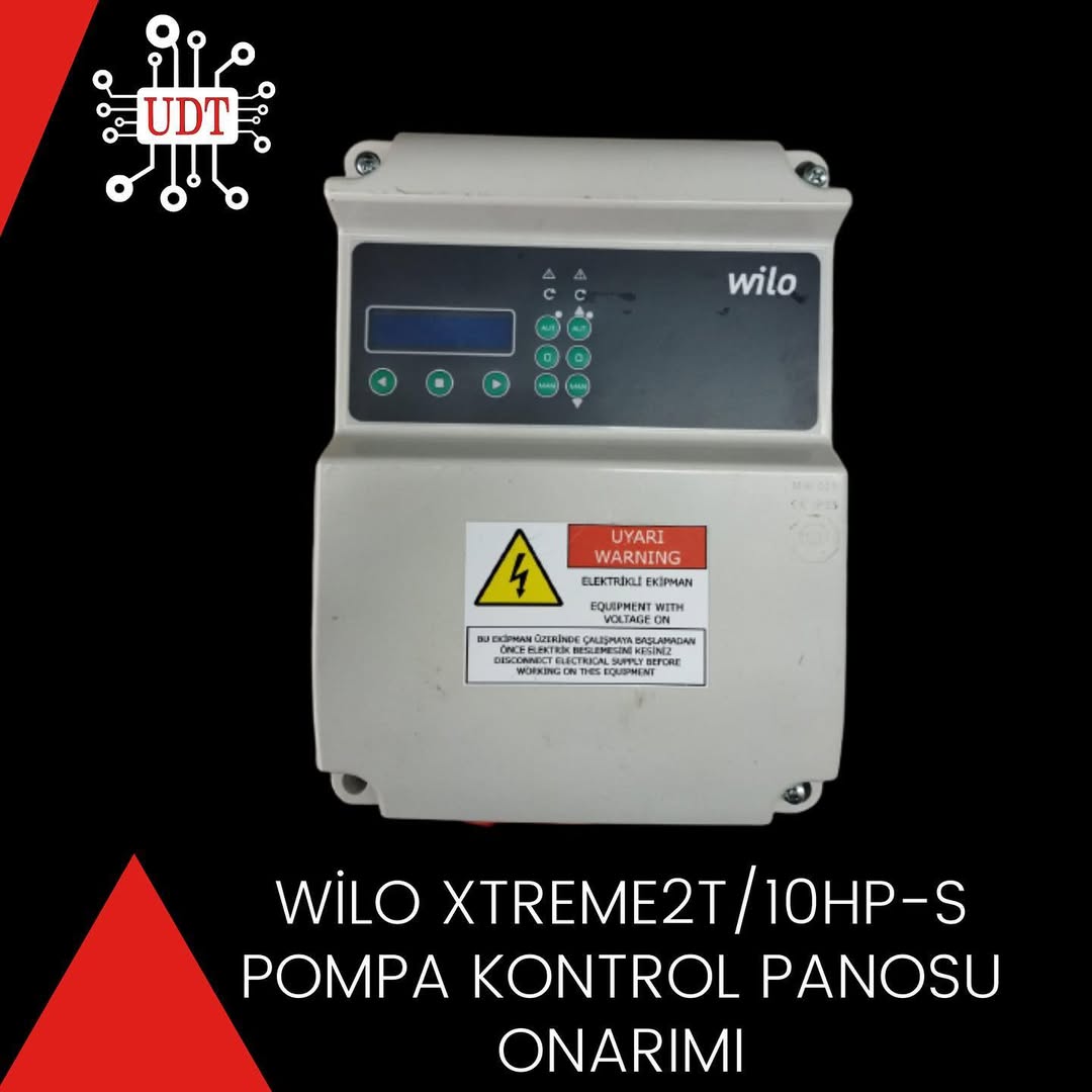 wilo xtreme2t 10hp-s pompa kontrol panosu onarımı